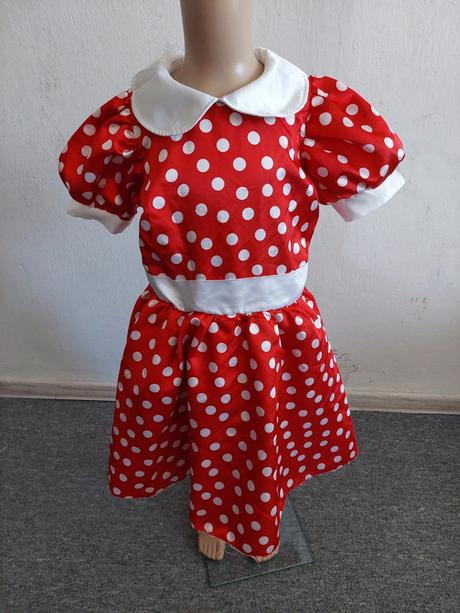 Minnie mouse exkluzívne šaty veľ.110-122/128,