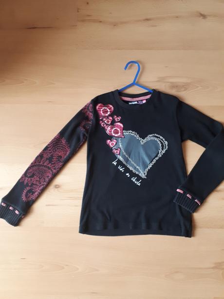 Dievčenský pulóver desigual, desigual,128