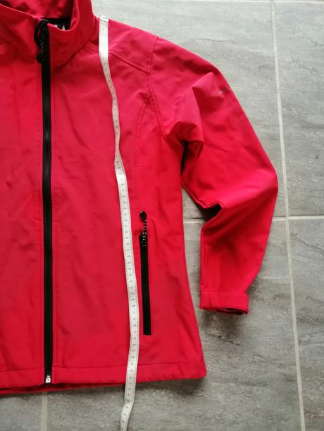 Softshell červená bunda westsidesports v36, 36