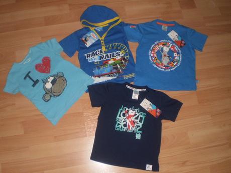 4x tričko cena spolu 92/98, 92