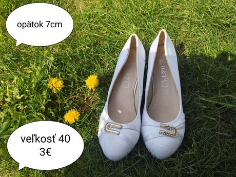 Svadobné topánky, 40