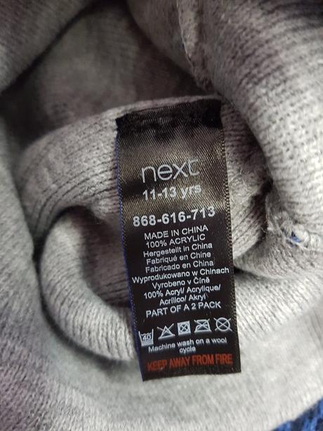 2 pack teplých čiapok next, next,146 / 152