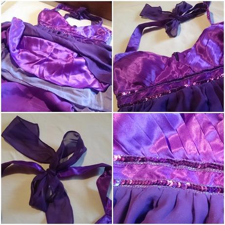 Spoločenské šaty, krásne, zaujímavé, ligotavé, xs