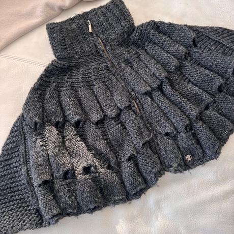 Roberto cavalli crop pletený svetrik veľkosť s-m, s