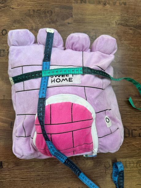 Vankúš jednorožec v domčeku 2v1, šírka (cm): 30,dĺžka (cm): 40