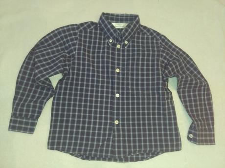 Tmavomodrá košieľka na 5-6 rokov, st michael,116