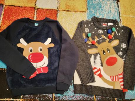 Vianočný sveter a mikina, f&f,122