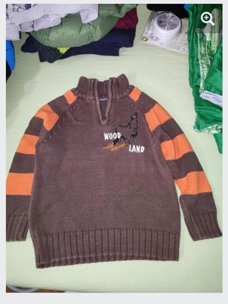 Mikina plus svetrík pre chlapčeka, 104