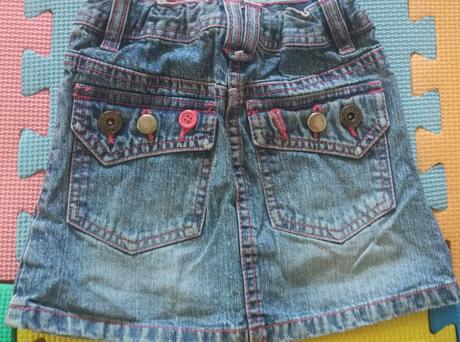 Riflová suknička, palomino,98