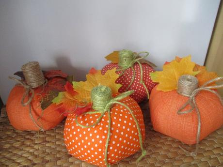 Textilné tekvičky, 