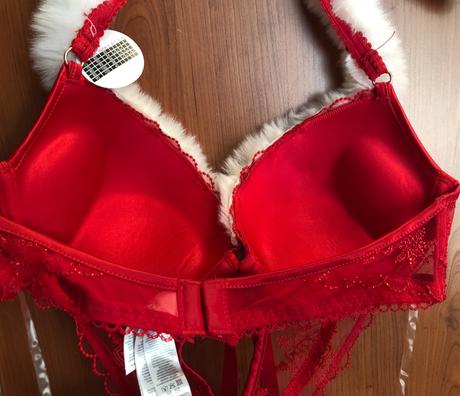 Nové červené sexy čipkované push-up body, 75 c, new yorker,75c