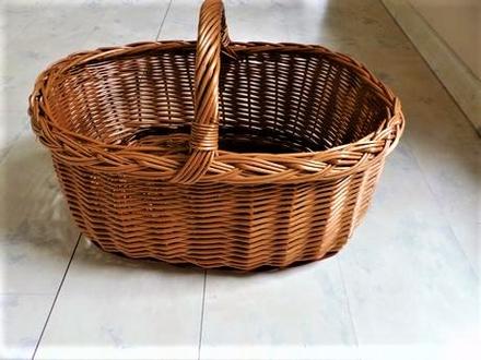 Kvalitný prútený kôš,