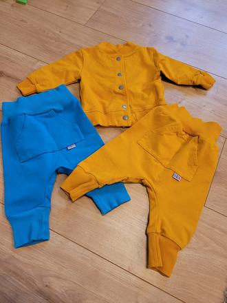 Komplet veľkosť 62/68, slovenská výroba oli&oli, 62