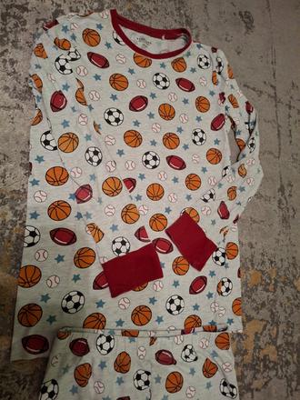 Chlapčenské pyžamo veľ.158/164 motív lopty, reserved,158