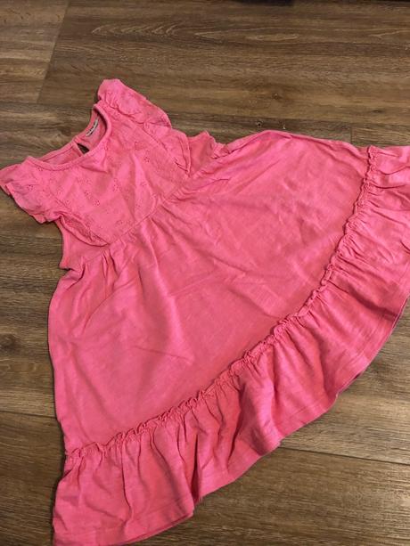 Lososové letné šatičky, f&f,110