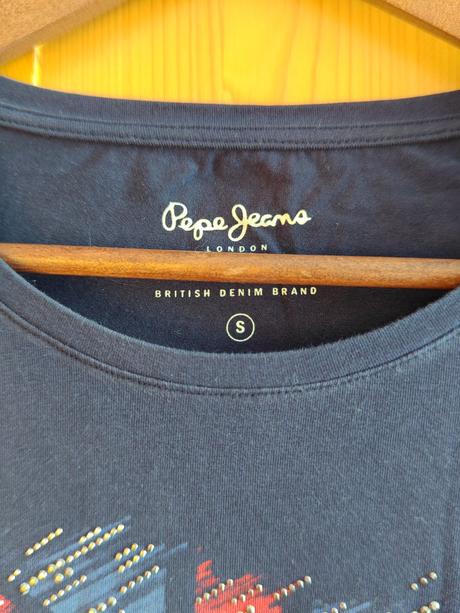 Pepe jeans originál štýlové kvalitné tricko, pepe jeans,s