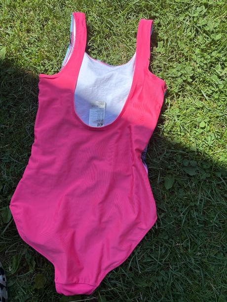 Plavky jednodielne palmy 10-12 rokov, h&m,152