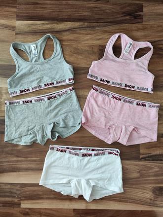 Podprsenky a nohavičky - set 5ks, takko,146