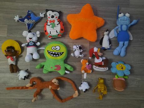 Plyšové hračky plyšáci,