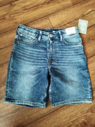 Riflové kraťasy, h&m,152