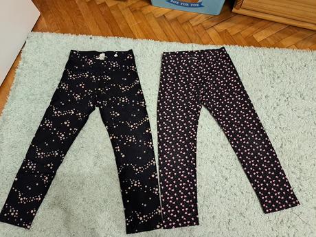 Dievčenské legíny, h&m,116