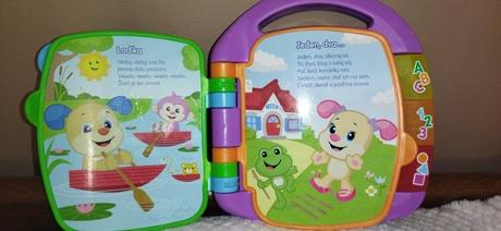 Kniha riekaniek fisher price, 