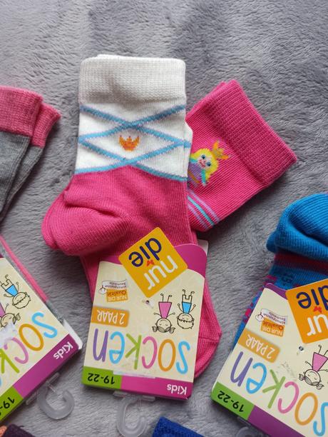 Ponožky, 2 páry, 19-22, 19 / 20 / 21 / 22