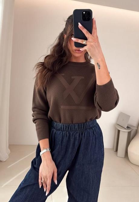 Louis vuitton pánsky pulóver  rare vintage kúsok, louis vuitton,l