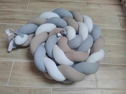 Pletený mantinel, vrkoč, pletenec, 