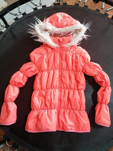 Zimná bunda neon 128/134, lewro,128