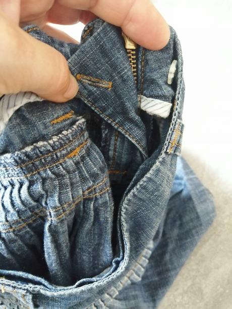 Riflová suknička next v 122, 6-7 r., next,122