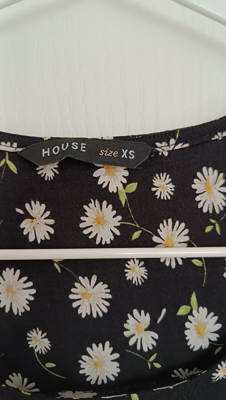 Tričko s kvietkami, house,xs