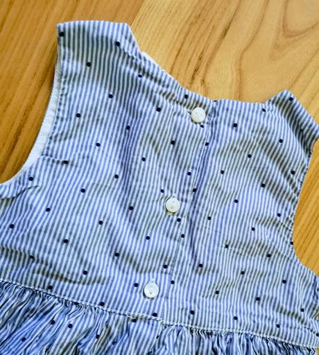 Pásikavé šaty, h&m,74