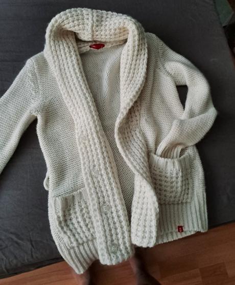 Hrubší sveter/ kardigan, s