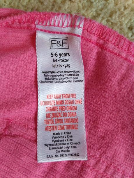 Nohavice mäkký menčester zn. f&f 116, f&f,116