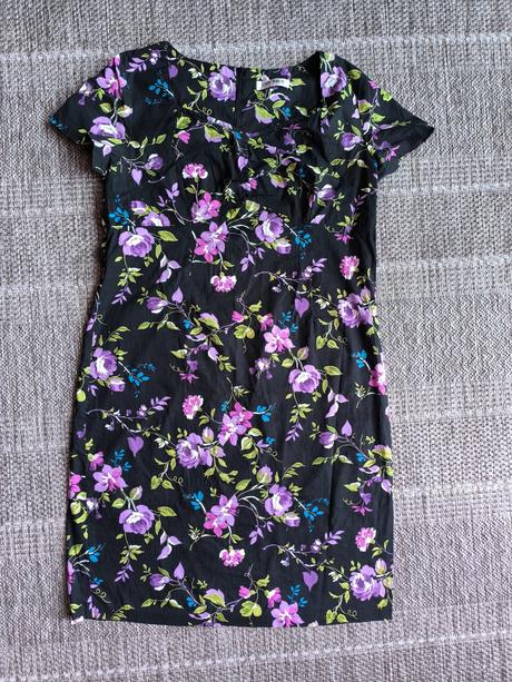 Kvetované šaty, xl