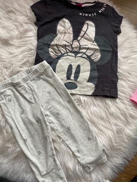 3/4 leginy h&m, tricko grátis, h&m,110