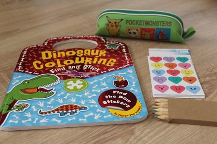 Peračník, stickers, colouring book, 