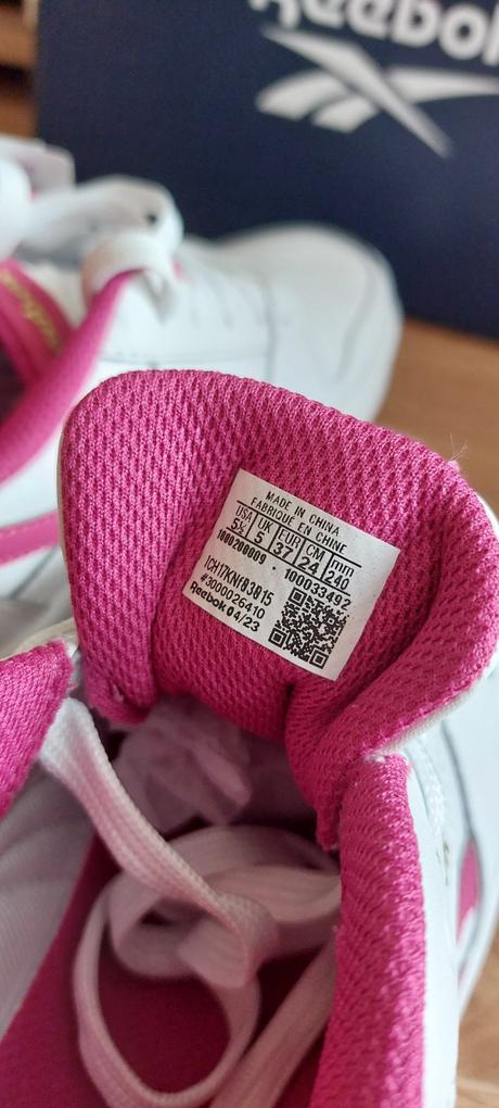 Dámske kožené tenisky reebok, reebok,37