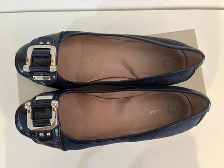 Damske kozene balerinky baťa v. 38, baťa,38