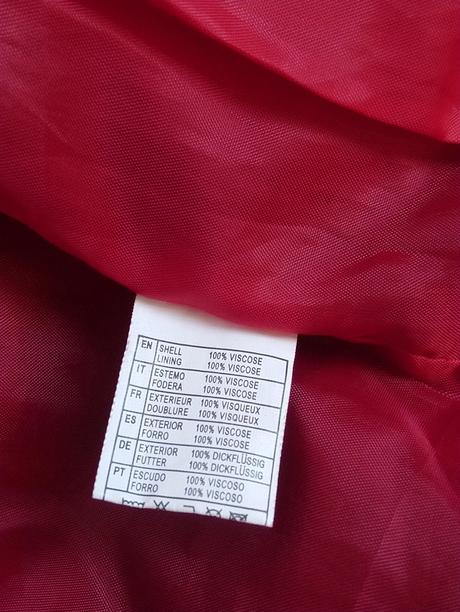 Prechodná červeno modrá bunda, skyblue, 164