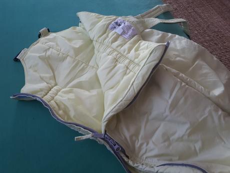 Oteplovacky - extra zipsy pozdlz nohavice, decathlon,104