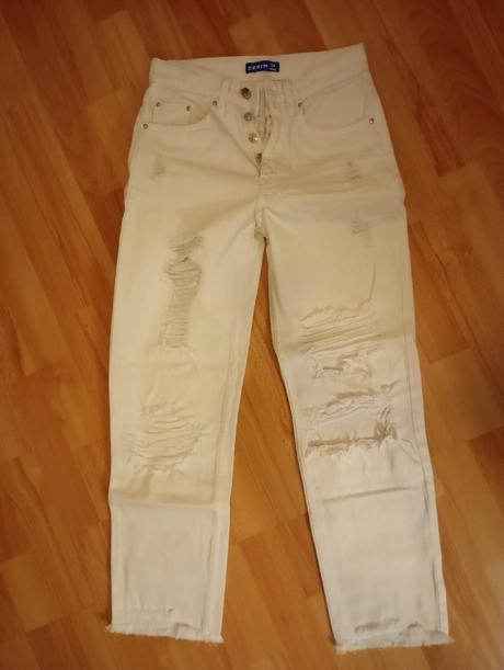 Biele džíny xs, xs