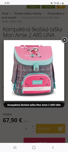 Taška do 1. ročníka