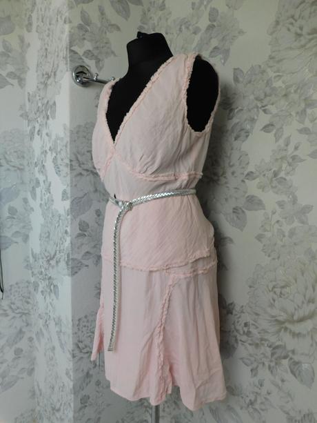 Luxusny hodvabny letny kostym, 38