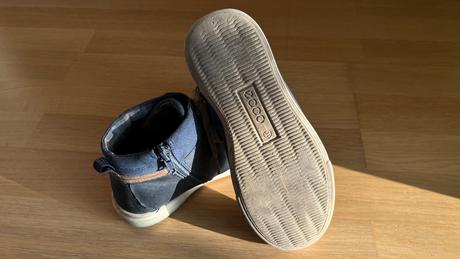 Kožené poltopánky - goretex, ecco,34