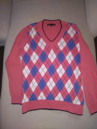 Lososový pulover č. l, l