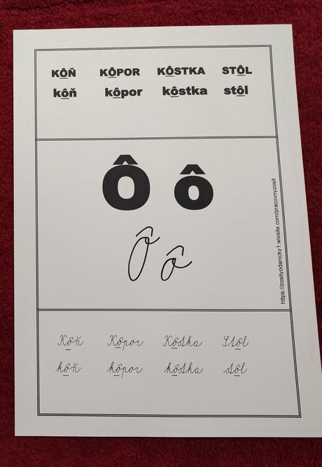 Spoznaj abecedu - slová (pdf súbor), 