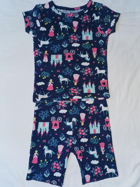 Princeznovské rozprávkové krátke pyžamko, carter's,92