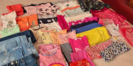 Balík dievčenského oblečenia 98/104, 104–116